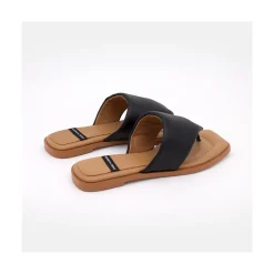 Andrews- Sandalias Planas De Dedo Acolchadas