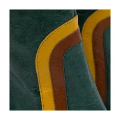 Celine - Botines De Piel Con Adorno De Color