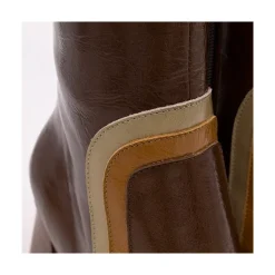 Celine - Botines De Piel Con Adorno De Color