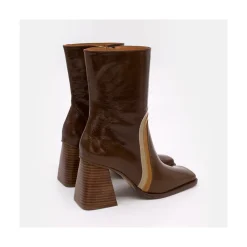 Celine - Botines De Piel Con Adorno De Color