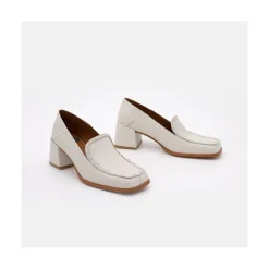Deneuve - Mocasin De Piel De Dos Posiciones Con Tacon