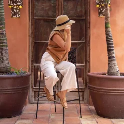 Gena - Mocasines De Mujer De Rafia