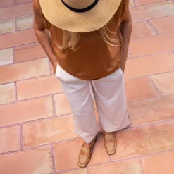Gena - Mocasines De Mujer De Rafia
