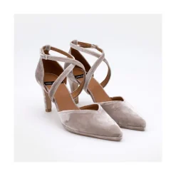 Liliam - Zapatos De Vestir Comodos Con Tacon Medio Y Mini Plataforma