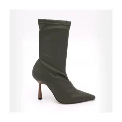 Lori - Botin Elastico Con Tacon Alto Y Punta Fina