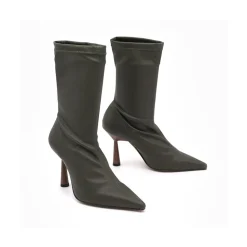 Lori - Botin Elastico Con Tacon Alto Y Punta Fina