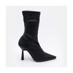 Lori - Botin Elastico Con Tacon Alto Y Punta Fina