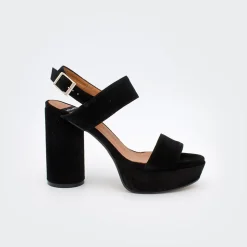 Mahe - Sandalias De Plataforma Con Tacon Alto Y Redondo