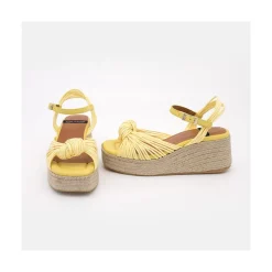 Martha - Sandalias De Cuna De Piel Y Cuerdas Acolchadas