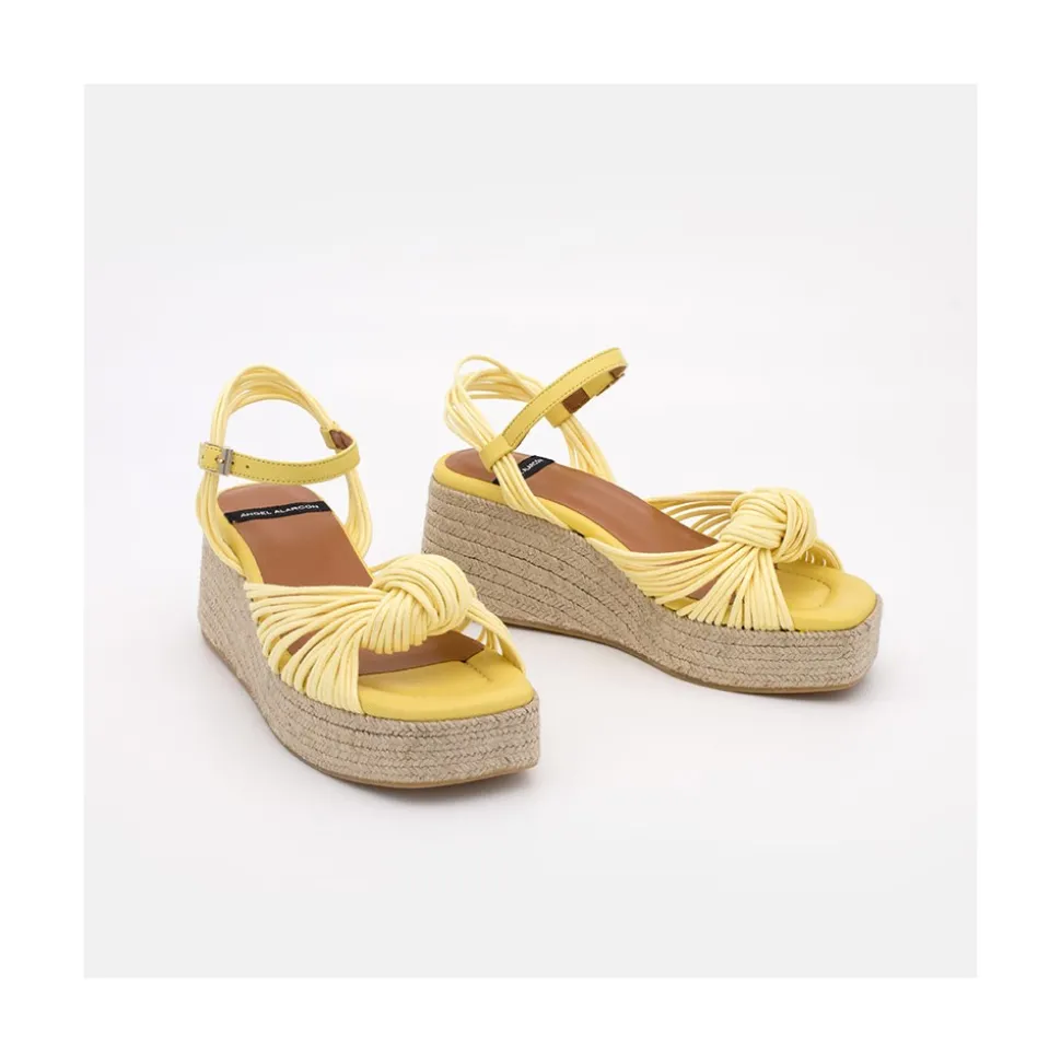 Martha - Sandalias De Cuna De Piel Y Cuerdas Acolchadas