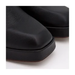Olama - Botas De Mujer Comodas De Ante Con Tacon Chunky Y Plataforma