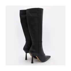 Ozzy - Bota Elegante De Piel Con Tacon Alto