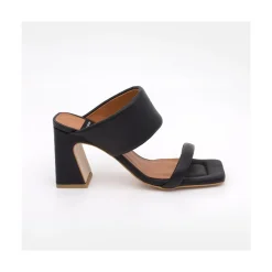 Parton - Sandalias Acolchadas Con Tacon