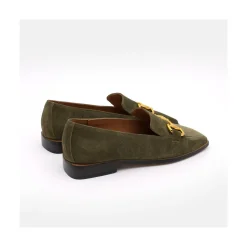 Stelia - Mocasin De Ante Con Adorno Metalico