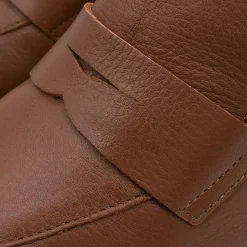 Tadla - Mocasin Destalonado De Tacon Alto Y Ancho Y Plataforma Para Mujer