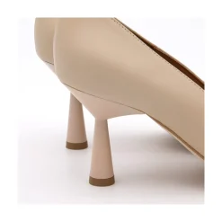 Vega - Estileto De Piel Con Tacon De Diseno