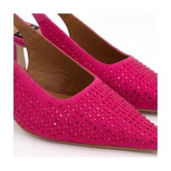 Yakida - Zapato De Fiesta Comodos Con Cristales Brillantes