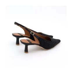 Yakida - Zapato De Fiesta Comodos Con Cristales Brillantes